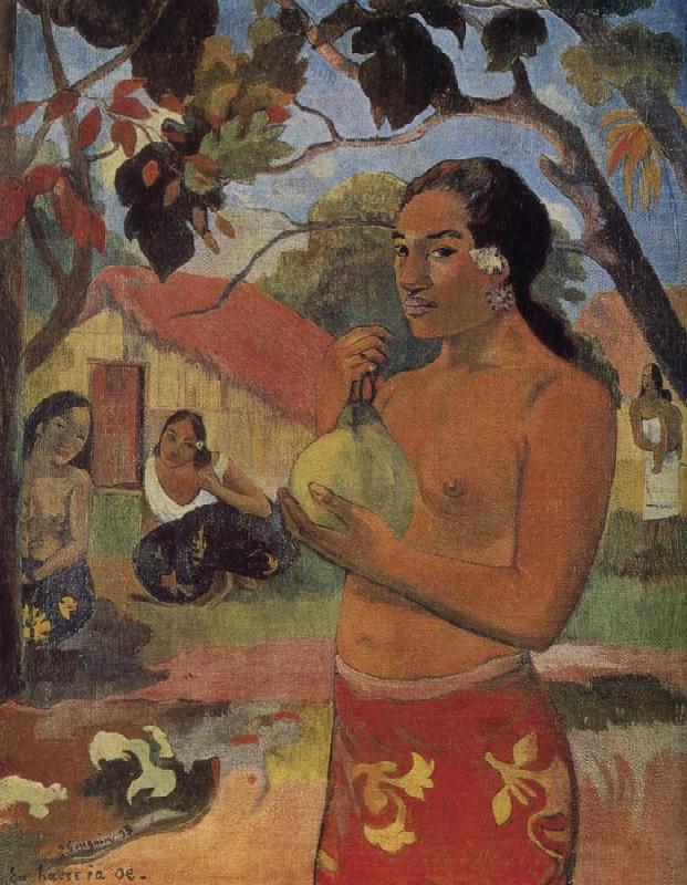 Take mango woman, Paul Gauguin